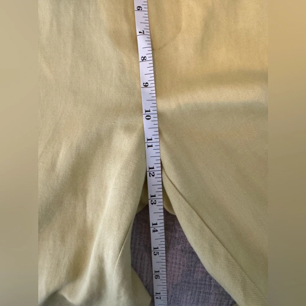Madewell Harlow straight legs linen pants - Picture 4 of 5